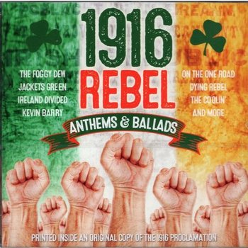 1916 REBEL ANTHEMS & BALLADS - Various Artists (CD)