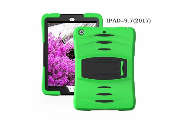 iPadspullekes.nl iPad 2017 hoes Protector groen