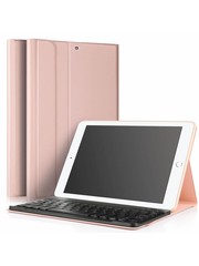 iPadspullekes.nl iPad Air 2 hoes met afneembaar toetsenbord roze