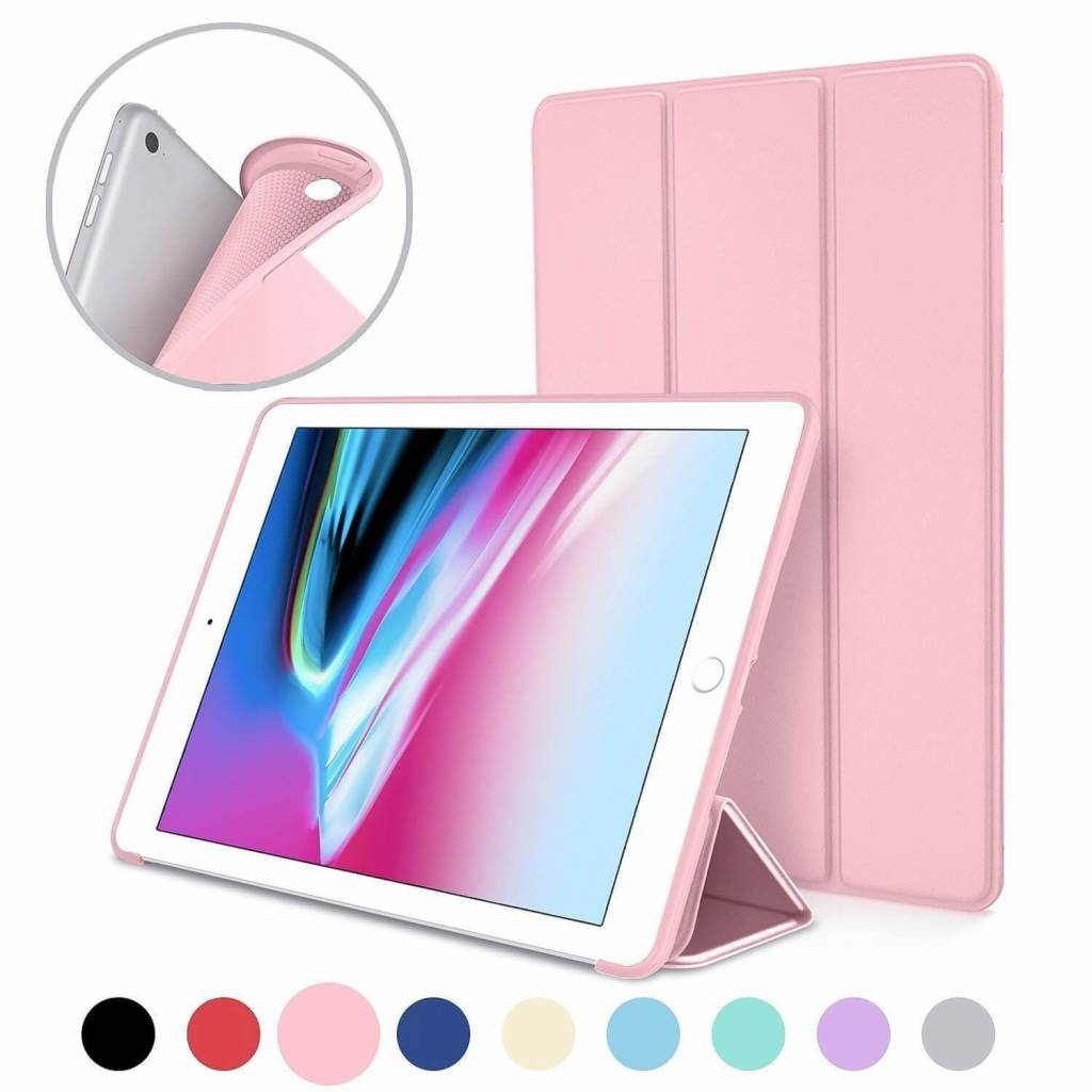 iPad 2018 Smart Cover Case Licht Roze