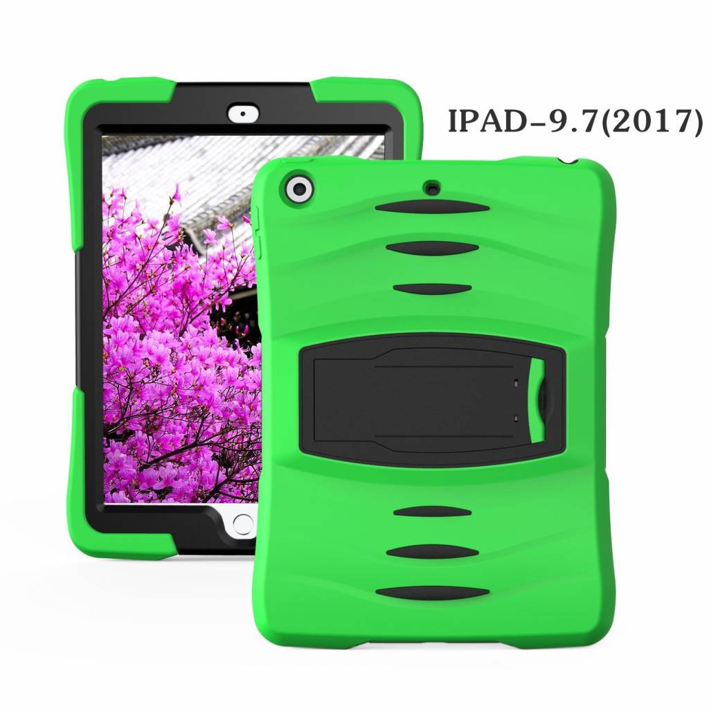 iPad 2018 hoes Protector groen