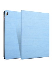 iPadspullekes.nl iPad hoes 2018 Design licht blauw hout print