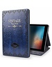 iPadspullekes.nl iPad hoes 2018 leer vintage blauw