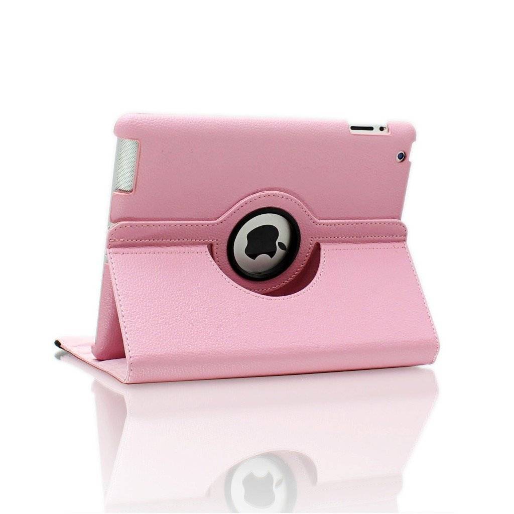 kreupel Syndicaat Verdorde iPad Mini 4 hoes 360 graden leer licht roze | Bestel Nu! - iPadspullekes
