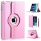 iPadspullekes.nl iPad Mini 4 hoes 360 graden leer licht roze