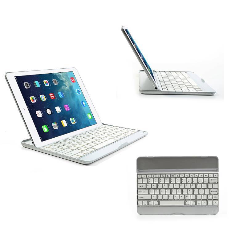 2018 toetsenbord aluminium case wit Bestel Nu! - iPadspullekes