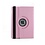 iPadspullekes.nl iPad hoes 360 graden licht roze leer
