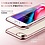 ESR iPhone X hoesje ultradun galvanische roze zijkant zacht TPU
