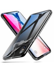 ESR iPhone X hoesje ultra dunne Zwart zacht TPU