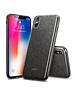 ESR iPhone X hoes zwarte glitters chique design zacht TPU