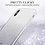 ESR iPhone X hoes zilver naar zwarte glitters chique design zacht TPU