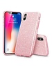 ESR iPhone 8 hoes roze glitters chique design zacht TPU