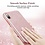 ESR iPhone 8 hoes roze glitters chique design zacht TPU