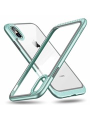 ESR iPhone 7 bumper met transparant achterkant mintgroen