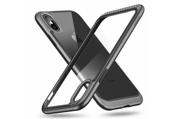 ESR iPhone 7 Plus bumper met transparant achterkant zwart