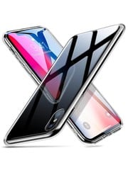 ESR iPhone X hoes met zwarte glazen achterkant