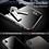 ESR iPhone 8 hoes met zwarte glazen achterkant
