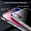 ESR iPhone 7 hoes met zwarte glazen achterkant