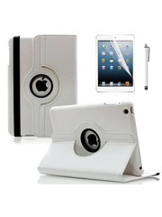 iPadspullekes.nl iPad Mini hoes 360 graden leer wit