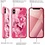 i-Blason I-Blason iPhone X Bumper Case Roze Camouflage