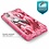 i-Blason iPhone X hoes bescherming met ingebouwde screenprotector camouflage Roze