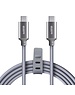 ESR USB C naar USB C 3.1 kabel 1 meter Grijs