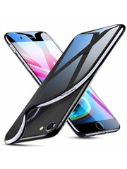 ESR iPhone XS hoesje ultradun galvanische zwarte zijkant zacht TPU