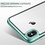 ESR iPhone XS Max bumper met transparant achterkant mintgroen