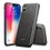 ESR iPhone XS hoes zwarte glitters chique design zacht TPU