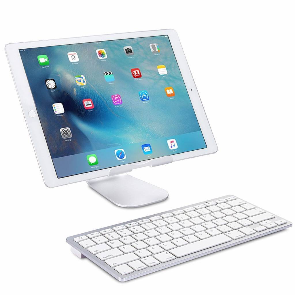 iPad 2018 draadloos toetsenbord wit Nu! - iPadspullekes