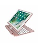 iPadspullekes.nl iPad 2018 toetsenbord met afneembare case roze