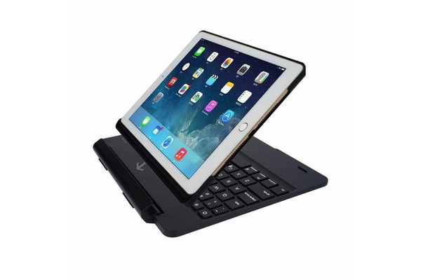 iPadspullekes.nl iPad Air 2 toetsenbord met afneembare case zwart