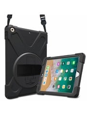 iPadspullekes.nl iPad 2018 Protector Hoes met handvat en schouderriem en standaard