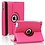iPadspullekes.nl iPad Air 2019 hoes 360 graden roze leer