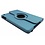 iPadspullekes.nl iPad Mini 5 hoes 360 graden leer licht blauw