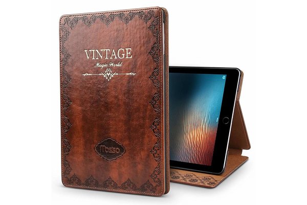 iPadspullekes.nl iPad hoes Air 2019 leer vintage bruin