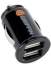 iPadspullekes.nl [BOL] Griffin Duo USB Autolader voor Apple iPhone, Samsung, HTC, Sony en Nokia Car Charger Oplader met 2 USB Poorten