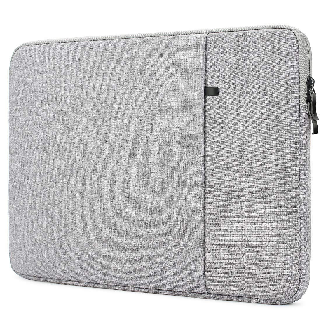 Laptop sleeve - 11.6 inch - licht grijs - Spatwaterproof - Ritsluiting - tablet sleeve - iPad sleeve - universeel