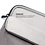 iPadspullekes.nl Laptop sleeve - 11.6 inch - licht grijs - Spatwaterproof - Ritsluiting - tablet sleeve - iPad sleeve - universeel