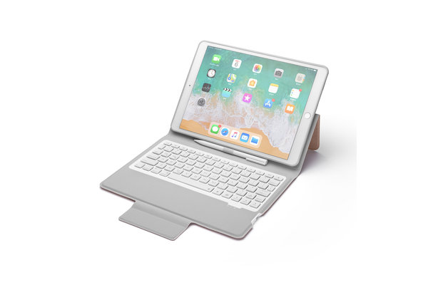iPadspullekes.nl iPad 2019 10.2 toetsenbord Smart Folio Roze
