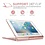 iPadspullekes.nl iPad 2019 10.2 toetsenbord draaibare case roze