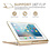 iPadspullekes.nl iPad 2019 10.2 toetsenbord draaibare case goud