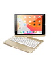 iPadspullekes.nl iPad 2019 10.2 toetsenbord draaibare case goud