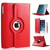 iPadspullekes.nl iPad 2017 hoes 360 graden rood leer