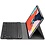 iPadspullekes.nl iPad Pro 11 Inch 2020 hoes met afneembaar toetsenbord zwart