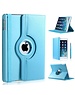 iPadspullekes.nl iPad Air hoes 360 graden licht blauw leer