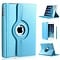 iPadspullekes.nl iPad 2017 hoes 360 graden licht blauw leer