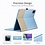 ESR iPad Pro 12.9 2020 hoes Design Blauw/Bruin