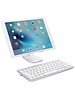 iPadspullekes.nl iPad 2019 10.2 draadloos bluetooth toetsenbord wit