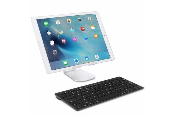 iPadspullekes.nl iPad 2020 10.2 Inch draadloos bluetooth toetsenbord zwart